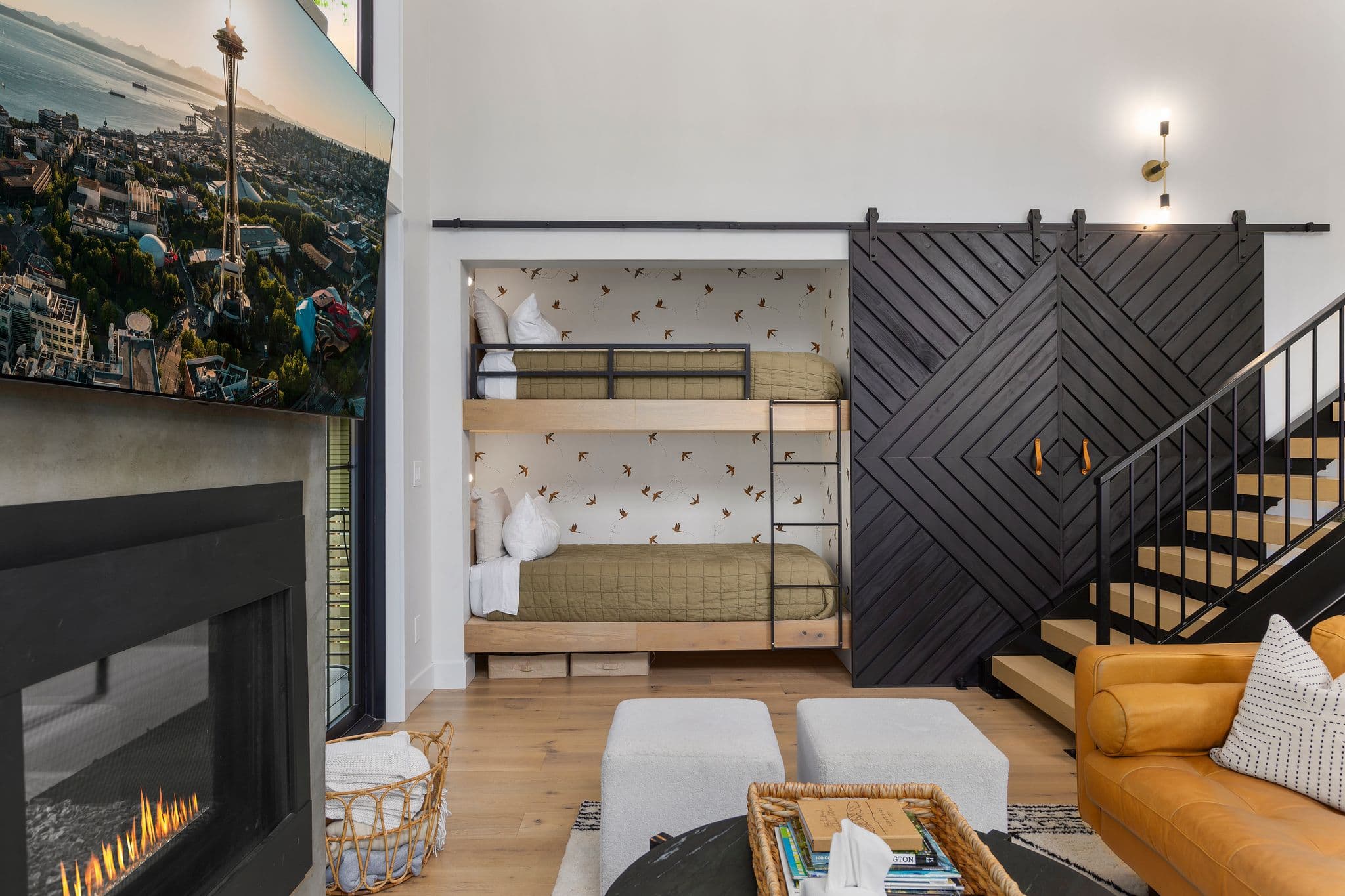 Short-term rental seating area reviewed in a Selah audit
